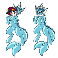 Vaporeon YCH (Doby822)