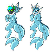 Vaporeon YCH (Soczahn)