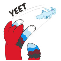 yeet sticker for cate