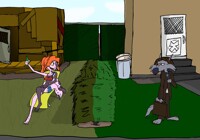 Clementine Gives Nick Hell