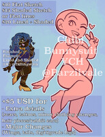 [OPEN, $10+] Chibi Bunnysuit YCH