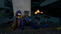 Sly Cooper: Sins of the Fathers (Page Five) by LonePhantom -- Fur