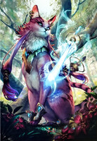 Kunshira found her friends in the forest