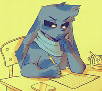 Thinking dog