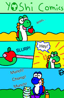 Yoshi Comic - Blue