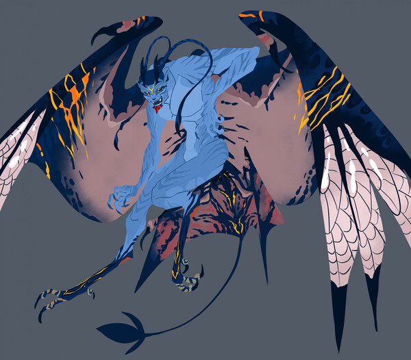 Dutch demon dragon by Raven.Himura -- Fur Affinity [dot] net