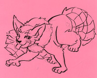 Scrap Paper Doodle 1 - Kashichirido Shoyu  By elderwyrm