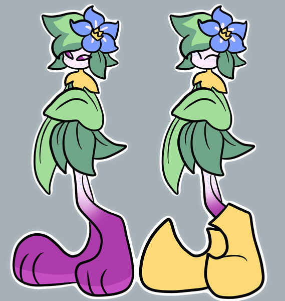 Alolan Farfetch'd (+ Shiny) Flat colors by Cioze -- Fur Affinity