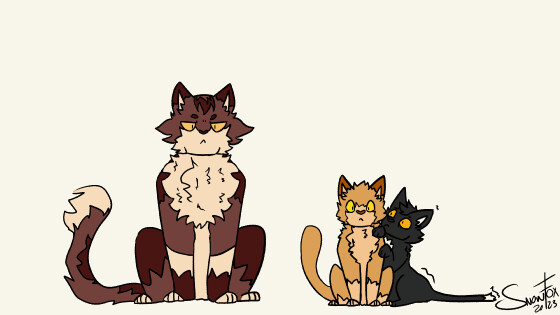 Ravenpaw (Warrior cats) by Hoak -- Fur Affinity [dot] net