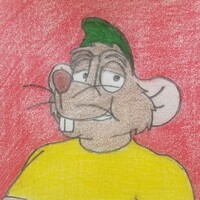 Gus in Red Background