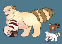 trying to design an old mario tanuki form