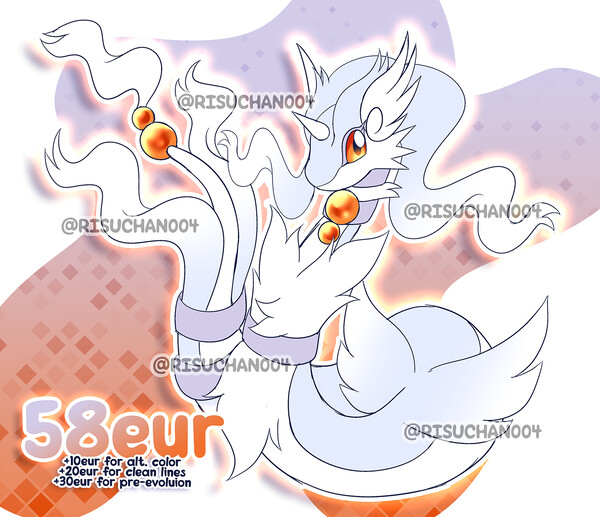 🤍 CLOSED - Zekrom x Reshiram FUSION ADOPT by risuchan004 -- Fur Affinity  [dot] net