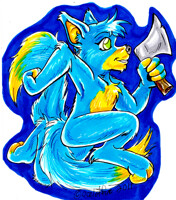 Runnin with the Hatchet Badge
