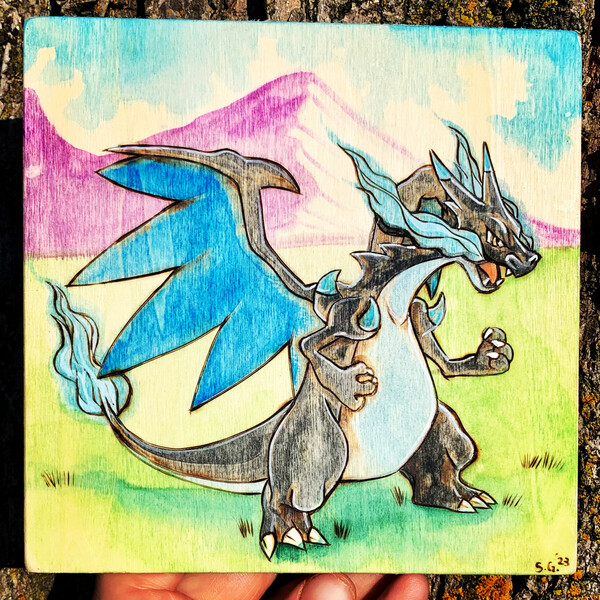 Pokemon- Mega Charizard X by ktchelle -- Fur Affinity [dot] net