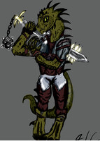 Soldier Dragonborn