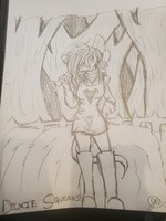 Coffee Shop Doodle 108 - Dixie
