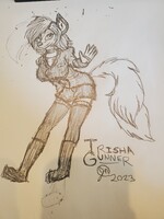 Coffee Shop Doodle 114 - Trisha