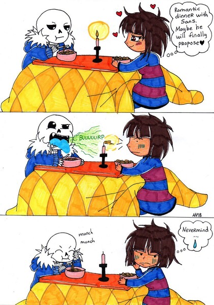 Underfell Papyrus x Sans by SkeleSlay -- Fur Affinity [dot] net