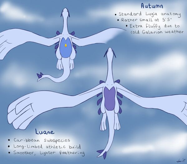 Lugia by AnaduKune_2nd -- Fur Affinity [dot] net