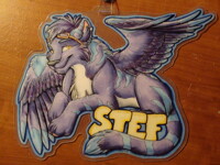 sparkle stef badge