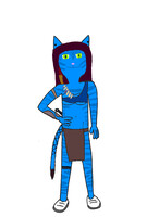 Natasha as Neytiri (Avatar)