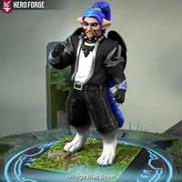 Omega blue beast (Hero Forge)