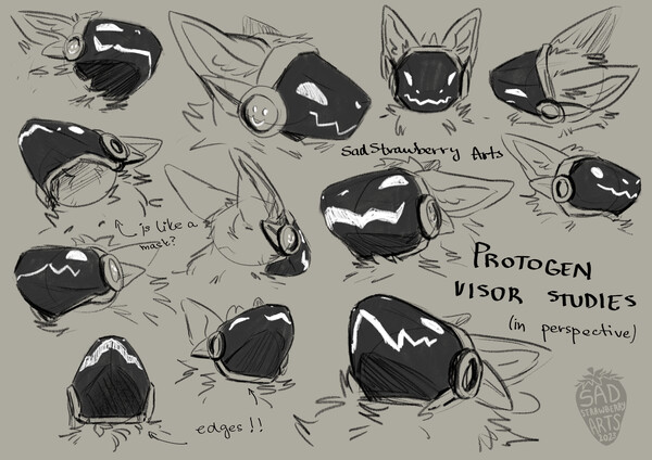 WHAT'S INSIDE A PROTOGEN MASK 