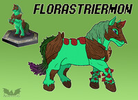 Florastriermon - Digimon Comm