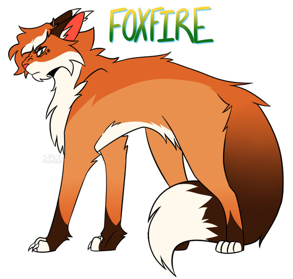 Warrior Cats Design #11) Firestar by Wolfie-Moonscar -- Fur Affinity [dot]  net