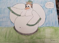 Fat Sumo Ono (Front View) by Bubblemuffin from Discord