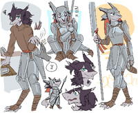 [Commission] Vilous Sketch Page #35