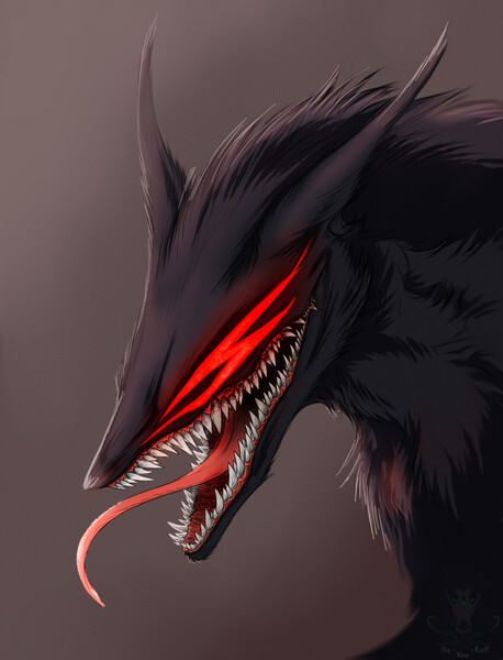 Demon Wolf Girl by XYCoder on DeviantArt