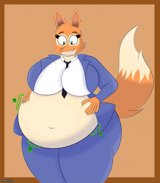 Orange-Pawed by Ranierfoxy -- Fur Affinity [dot] net