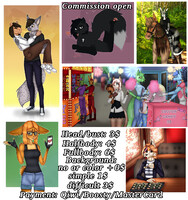 Commission open 2-9$