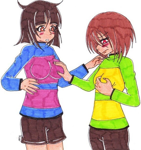 Chara has a problem by SkeleSlay -- Fur Affinity [dot] net