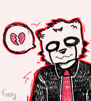 ew.. emo furry