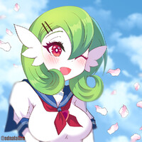 gardevoir (pokemon) drawn by edna_faline