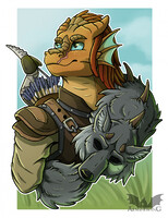 D&D Character Bust: Boruta