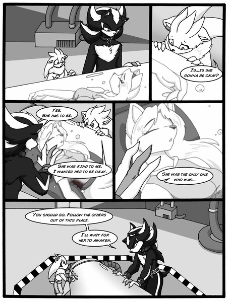 Shadow's kiss by tierafoxglove -- Fur Affinity [dot] net