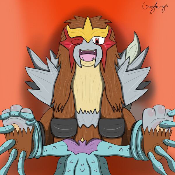 Raikou, Entei and Suicune by mythricas.pocket -- Fur Affinity [dot] net