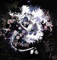 Flower cat nap by Dfoxtalks