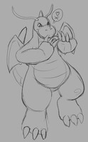 Dragonite Smush Toy