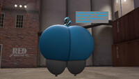 Shala's hyper inflated booty!