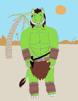 Matthew turns into an Orc