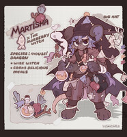 (СLOSED) adopt auction (Martisha The Blueberry Witch)
