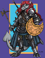 Dezzy the Cleric - DnD Commission