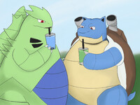 Boba with Blastoise BF