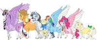 Mane 6 redesigns