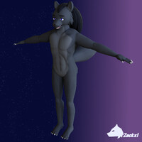 Zack Blackwolf V1 (Baking Phase)