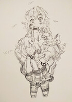 Hyperdimension Neptunia - Plutia Nom Plush Neptune